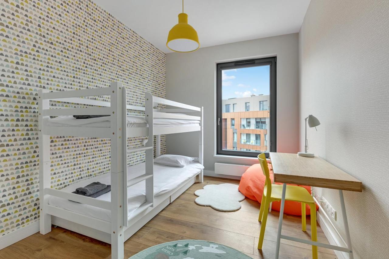 Premium Family & Business Old Town Riverside Apartment With Parking Danzica Esterno foto